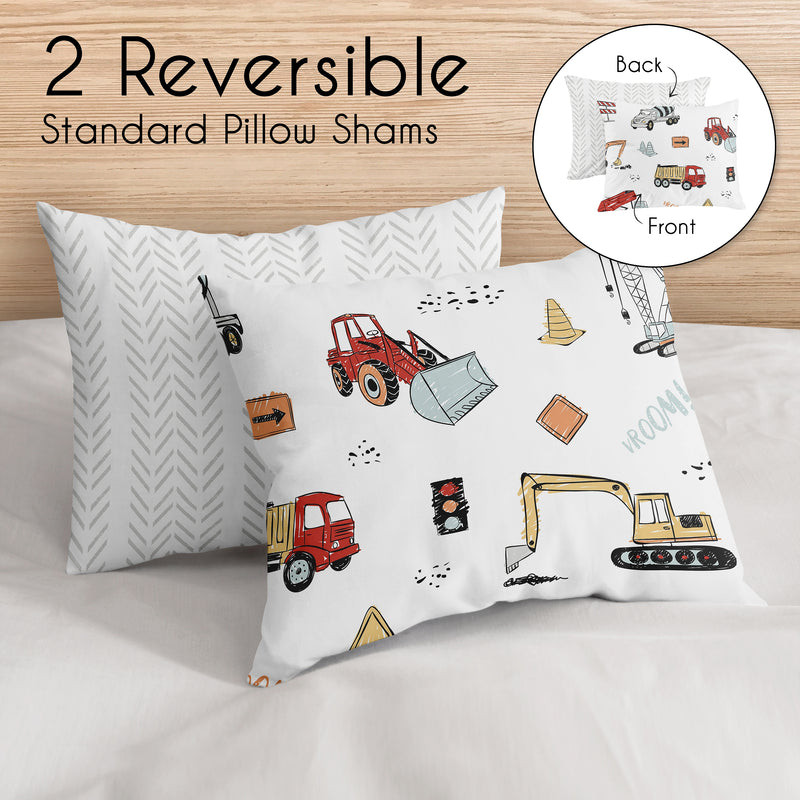 Construction Truck Collection Full/Queen Bedding