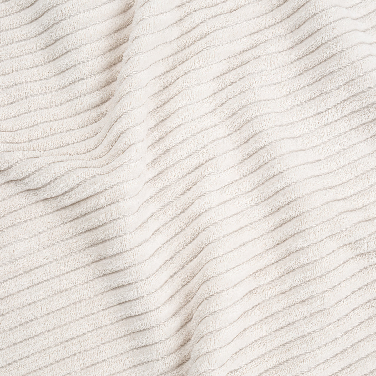 White Corduroy Collection Full Length Body Pillow Cover