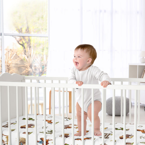 Country Western Collection Crib Sheet alternate view