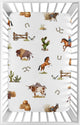 Country Western Collection Mini Crib Sheet