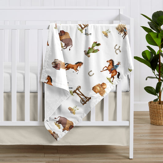 Country Western Collection Baby Blanket
