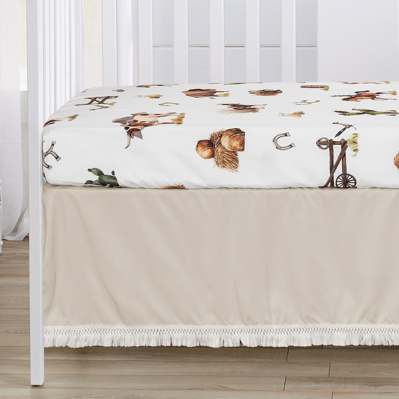 Country Western Collection 4 Piece Crib Bedding