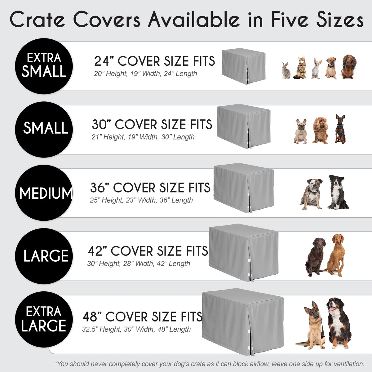 Tufted Sun Ivory Collection Dog Crate Kennel Cover 36in.