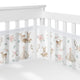 Deer Floral Collection Sweet Jojo Designs + BreathableBaby Breathable Mini Mesh Crib Liner