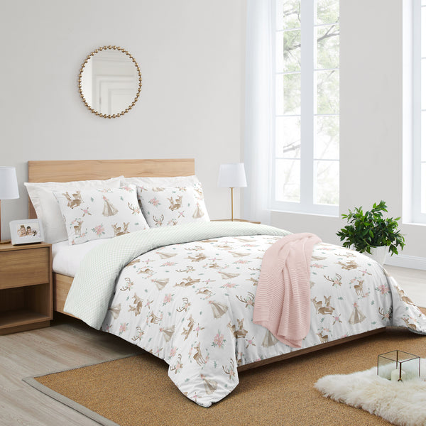 Deer Floral Collection Full/Queen Bedding alternate view