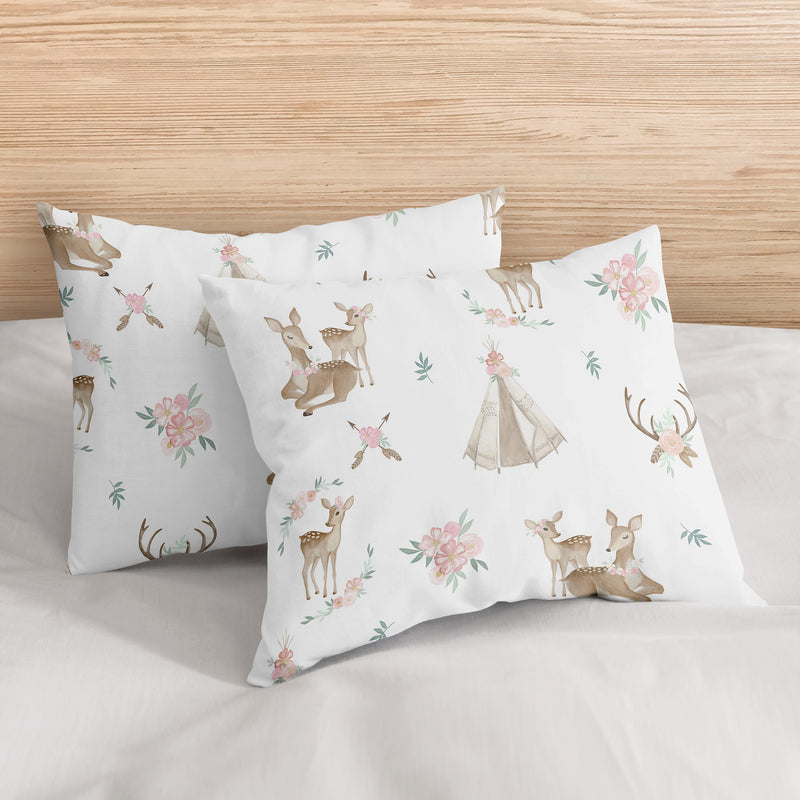Deer Floral Collection Full/Queen Bedding