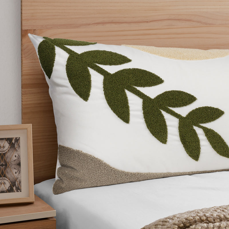 Boho Desert Leaf Collection Full Length Body Pillow Cover