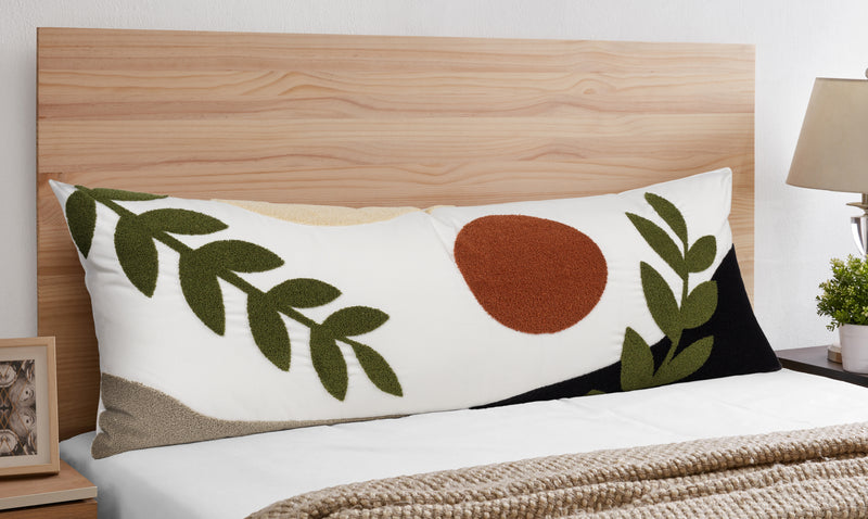 Boho Desert Leaf Collection Full Length Body Pillow Cover