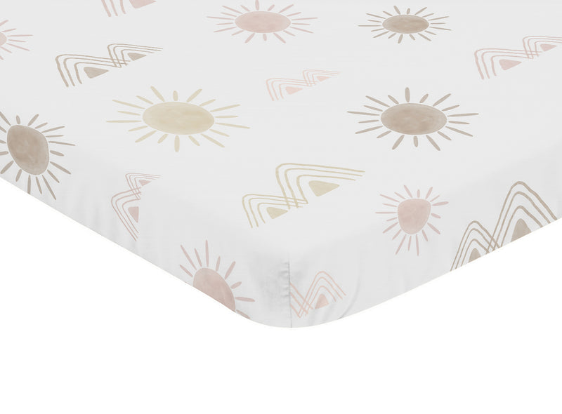 Desert Sun Collection Mini Crib Sheet