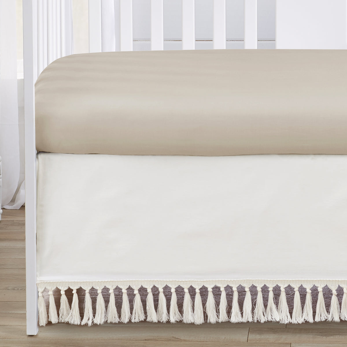 Desert Sun Taupe Collection 4 Piece Crib Bedding