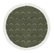 Diamond Tuft Hunter Green Collection Playmat