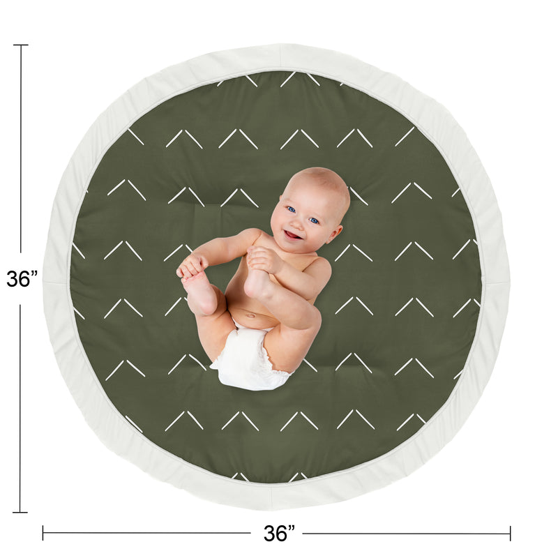 Diamond Tuft Hunter Green Collection Playmat