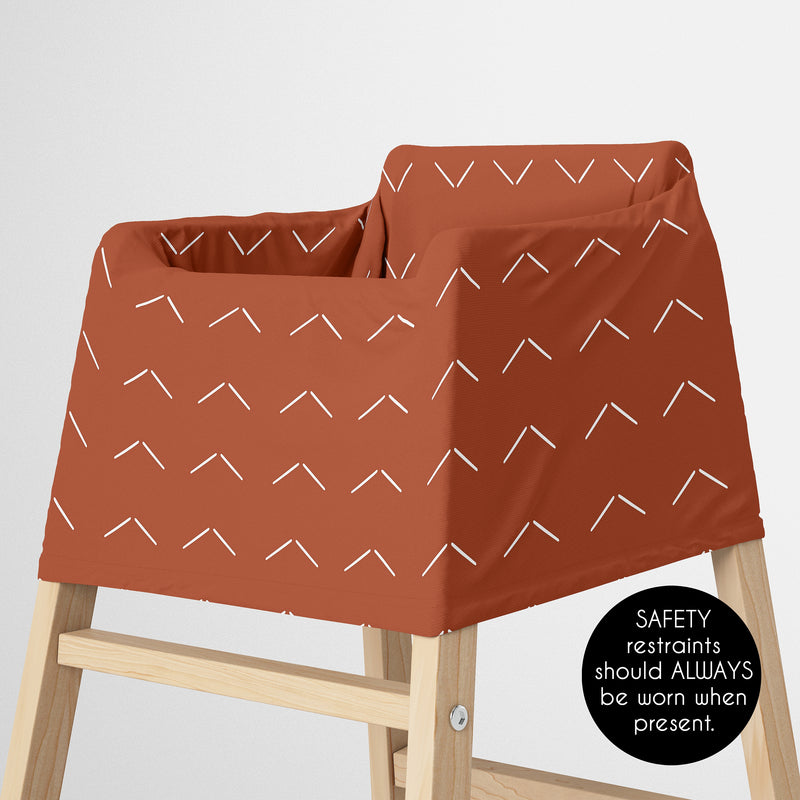 Diamond Tuft Orange Collection Multi Use Baby Car Seat and Nursing Cover