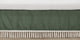 Diamond Tuft Dark Sage Green and Ivory Collection Crib Bed Skirt