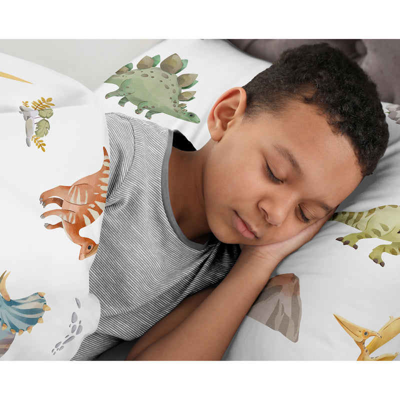 Watercolor Dinosaur Dino Collection Full/Queen Bedding