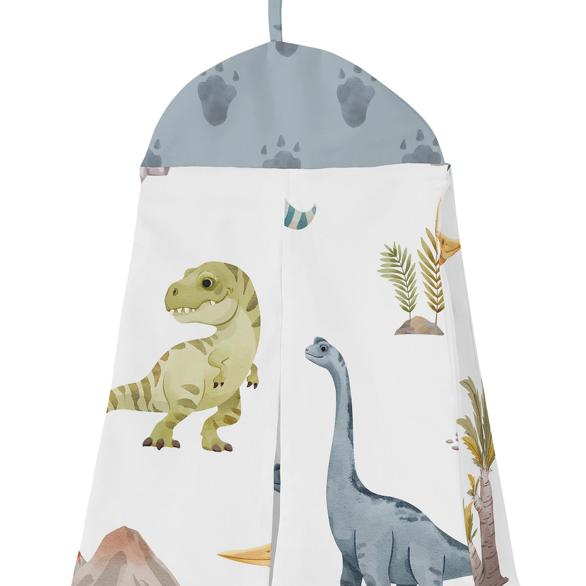 Watercolor Dinosaur Dino Sweet Jojo Designs 6 Piece Crib Bedding + BreathableBaby Breathable Mesh Liner