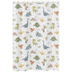 Watercolor Dinosaur Dino Collection Shower Curtain