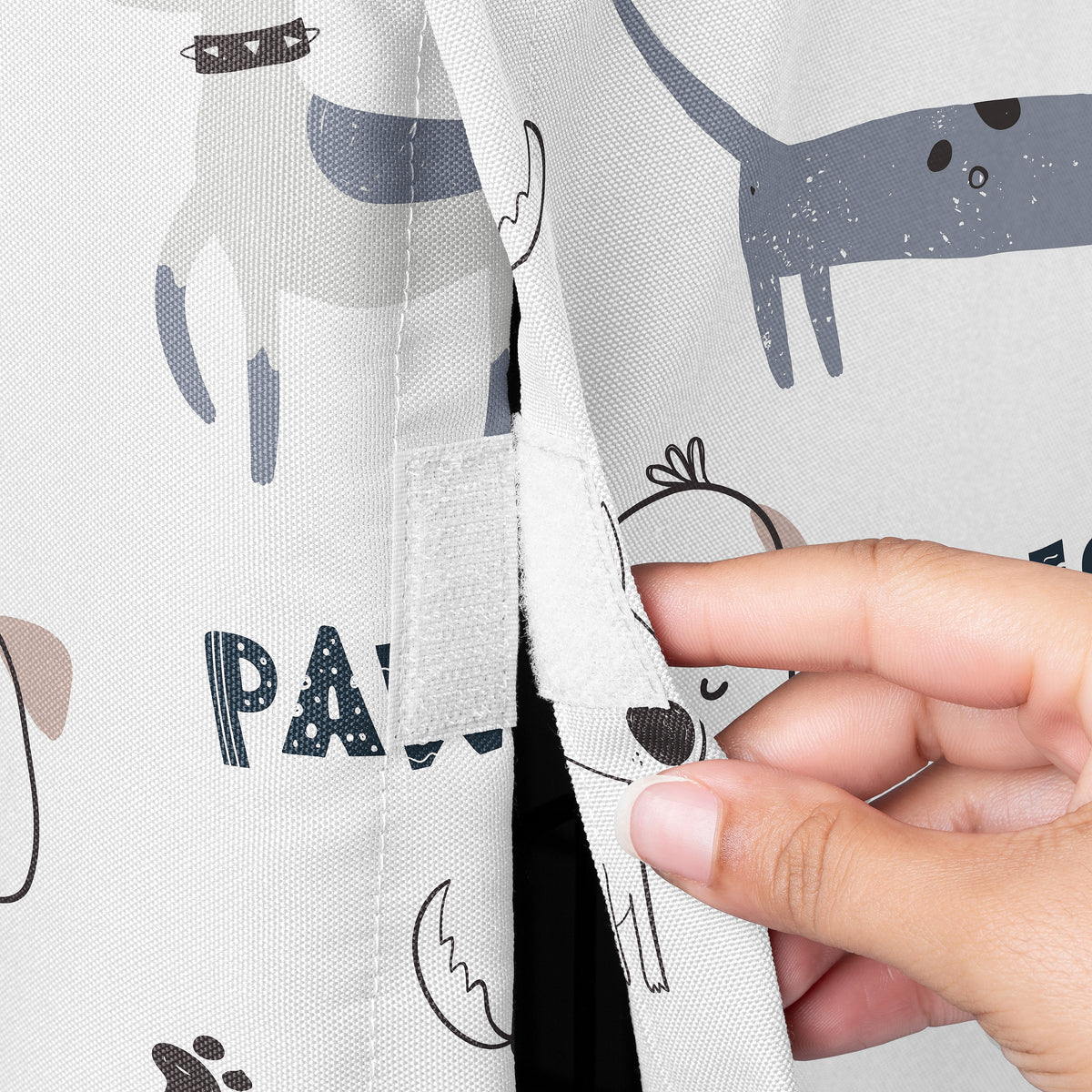 Cartoon Puppy Collection Dog Crate Kennel Cover 24in.