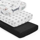 Cartoon Puppy Collection 3 Pack Crib Sheets