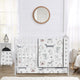 Cartoon Puppy Collection Sweet Jojo Designs 6 Piece Crib Bedding + BreathableBaby Breathable Mesh Liner