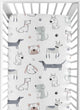 Cartoon Puppy Collection Crib Sheet