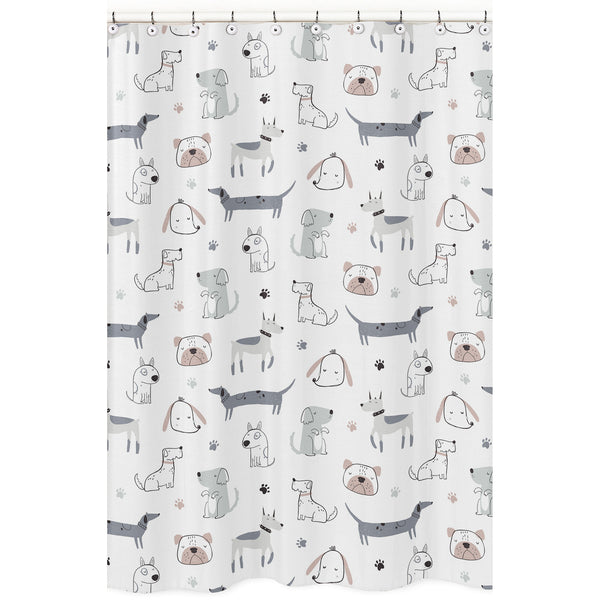 Cartoon Puppy Collection Shower Curtain