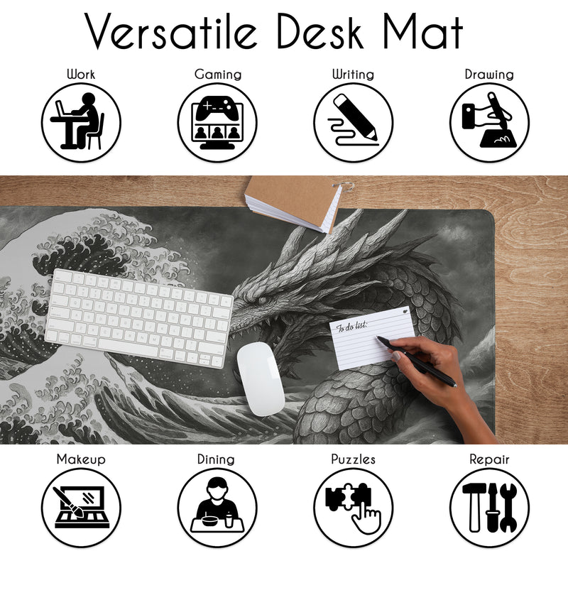Dragon Collection Large Mouse Pad Desk Mat