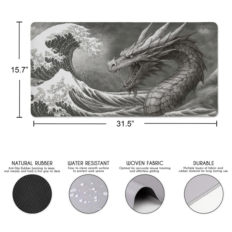 Dragon Collection Large Mouse Pad Desk Mat