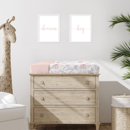 Butterfly Collection Changing Pad Cover
