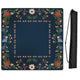Orange Folk Collection Mahjong Mat for Table - Shipped Rolled