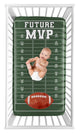 Football Collection Photo Op Crib Sheet