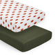 Football Collection 2 Pack Crib Sheets