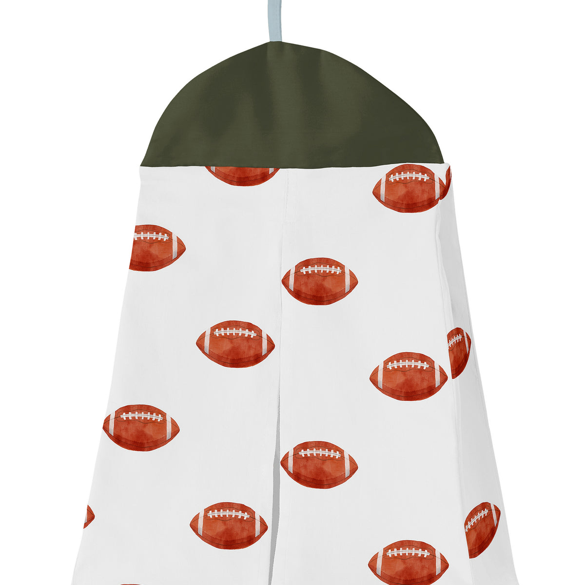 Football Collection Sweet Jojo Designs 6 Piece Crib Bedding + BreathableBaby Breathable Mesh Liner