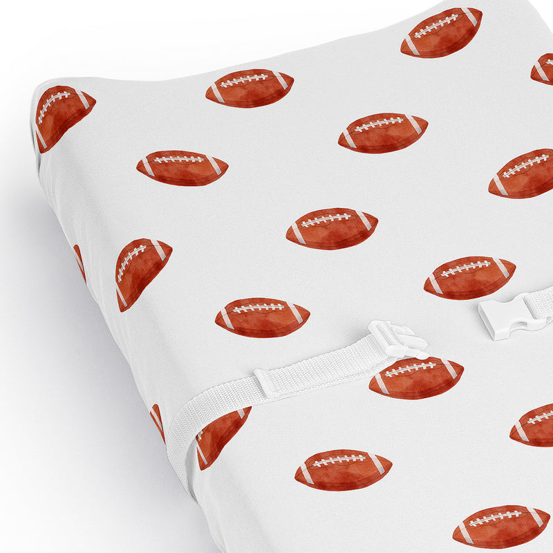 Football Collection Changing Pad Cover Sheet