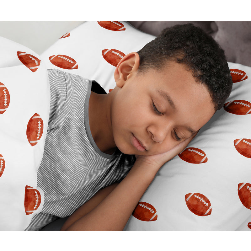 Football Collection Twin Sheet Set