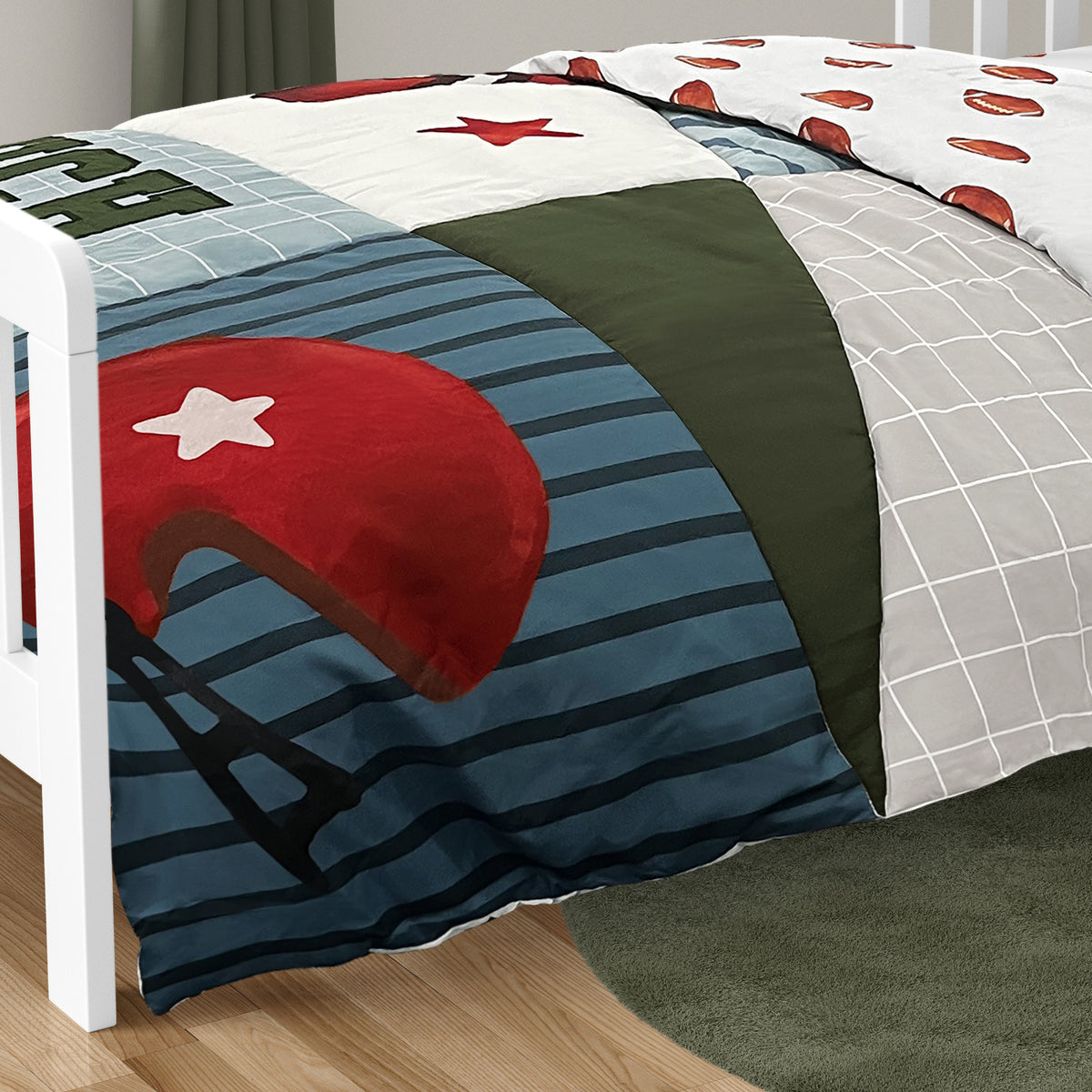 Football Collection Toddler Bedding