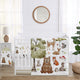 Watercolor Woodland Forest Animals Sweet Jojo Designs 6 Piece Crib Bedding + BreathableBaby Breathable Mesh Liner
