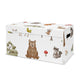 Watercolor Woodland Forest Animals Fabric Toy Bin Storage