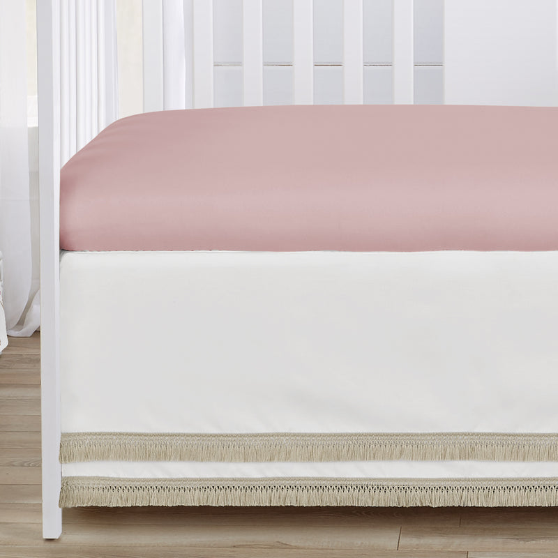 Watercolor Floral Garden Pink Collection 4 Piece Crib Bedding