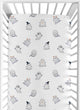 Seasonal Halloween Collection Crib Sheet - Ghosts Print