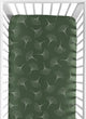 Woodland Ginkgo Leaf Collection Crib Sheet - Green