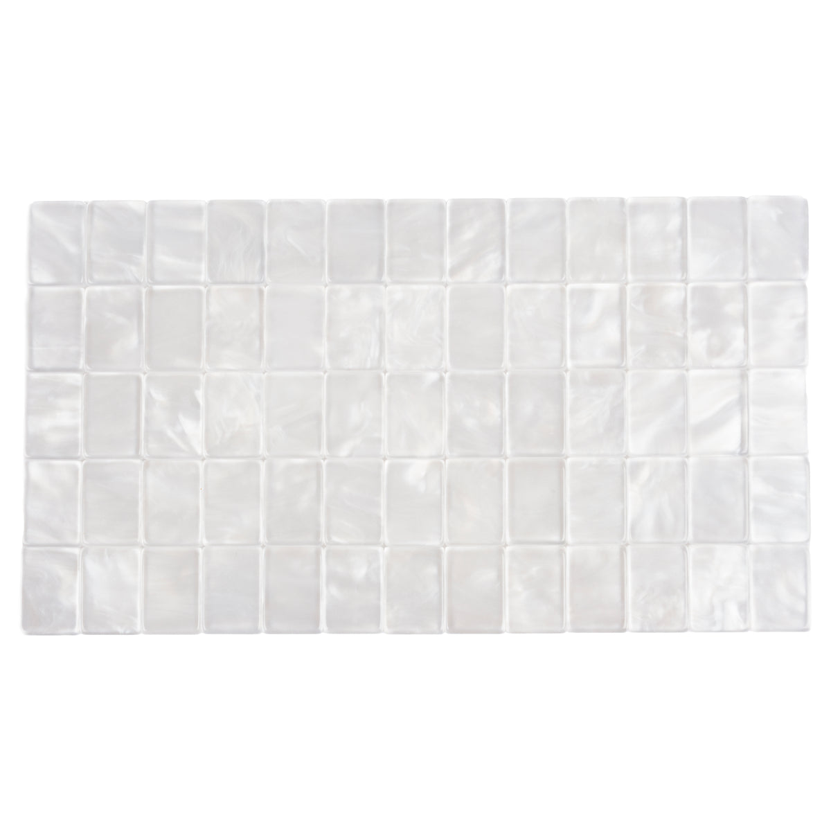 Golden Pearl Collection American Mahjong Tile Set (160pc) 1.42 Pearlescent Acrylic with Faux Leather Travel Bag