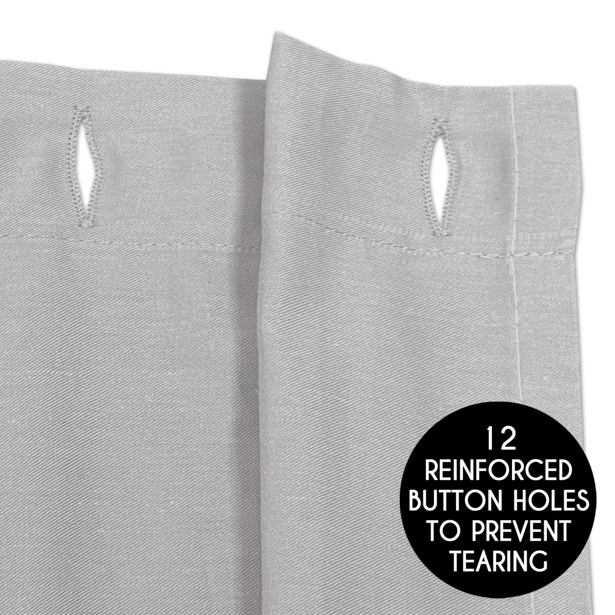 Watercolor Floral Grey Collection Shower Curtain