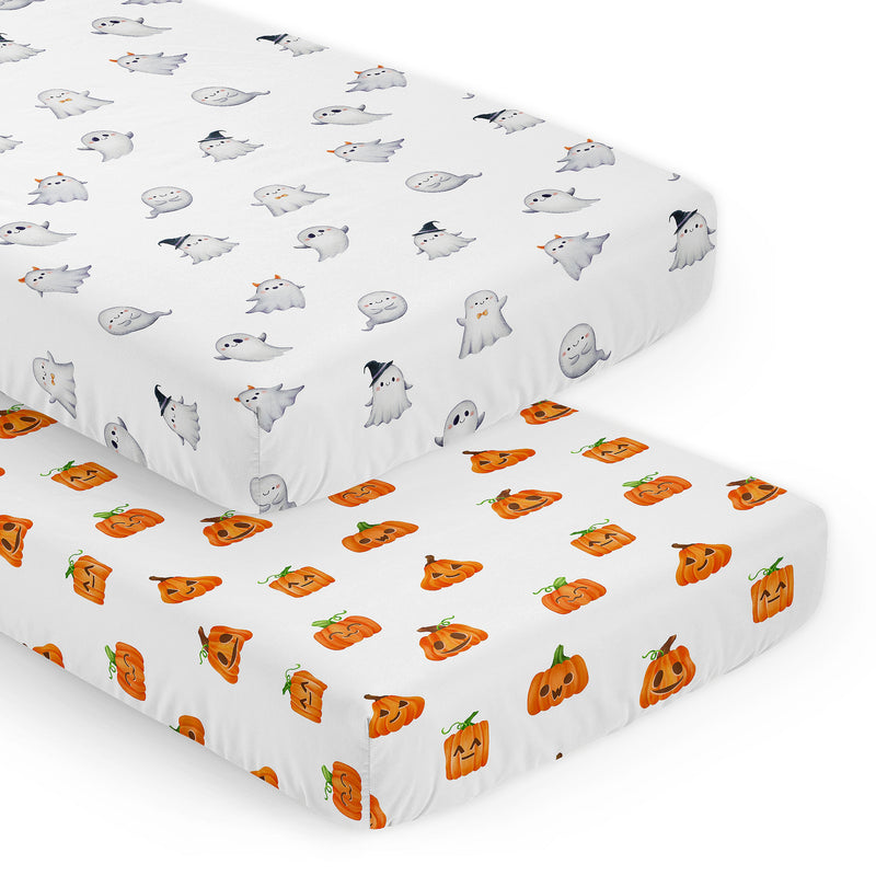 Seasonal Halloween Collection 2 Pack Crib Sheets