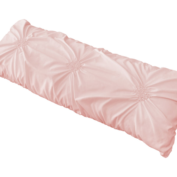 Harper Blush Pink Collection Full Length Body Pillow Cover