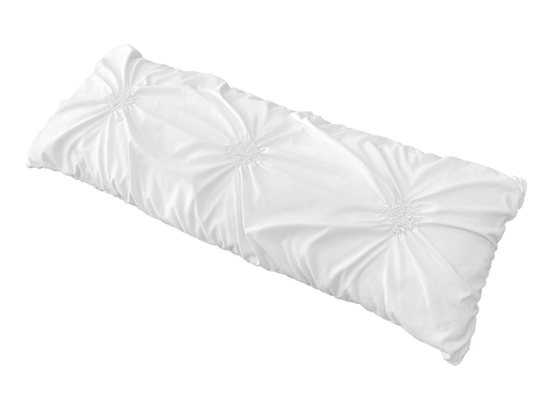 Harper White Collection Full Length Body Pillow Cover