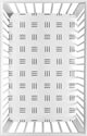 Boho Hatch White and Black Mini Crib Sheet