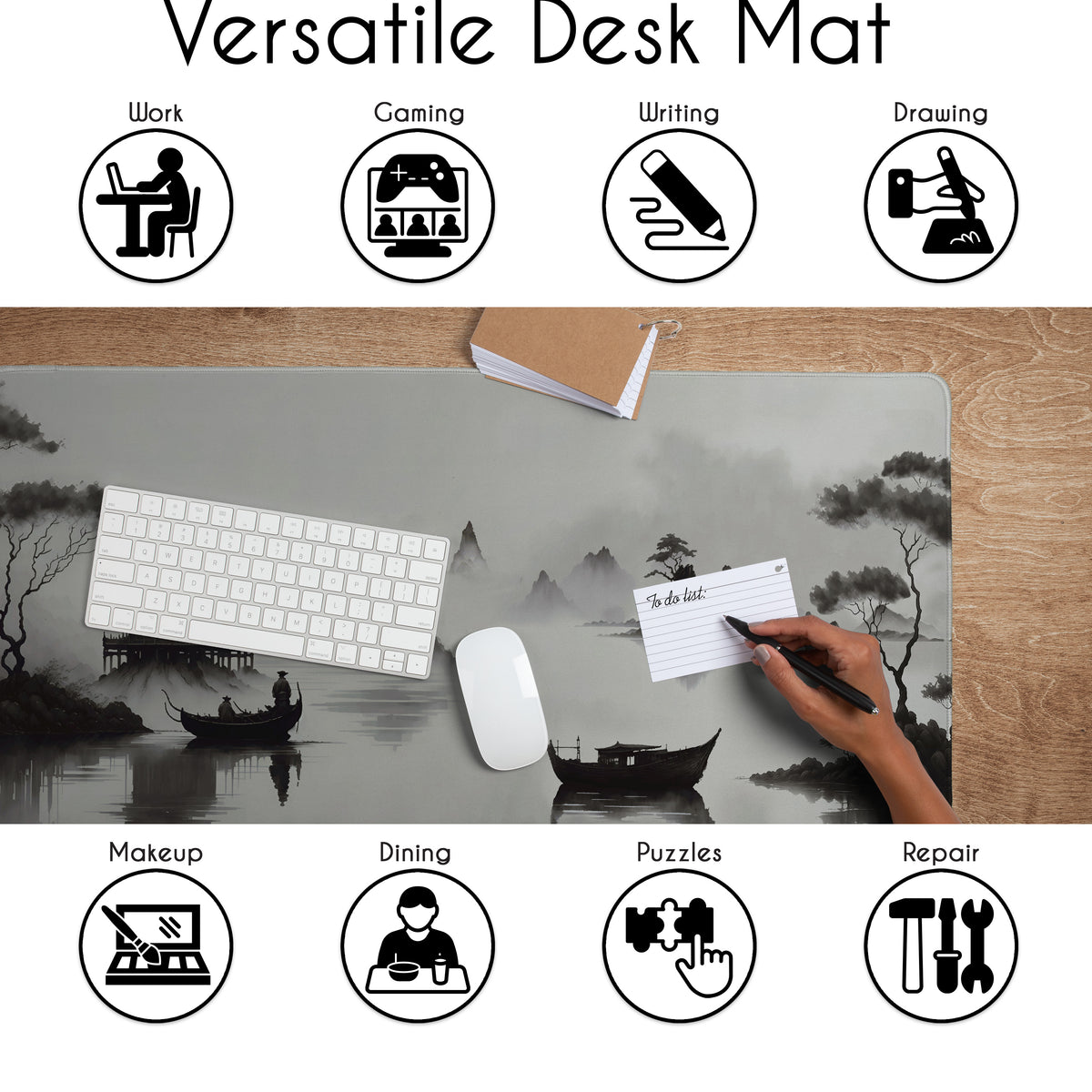 Traditional Japanese Collection Large Mouse Pad Desk Mat