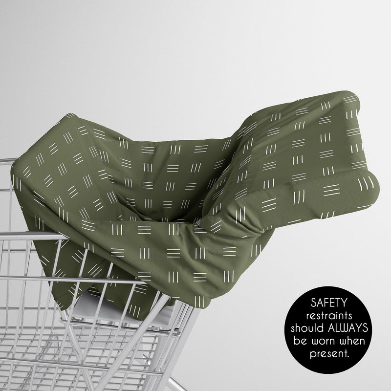 Jungle Collection Multi Use Baby Car Seat and Nursing Cover - Hatch Print