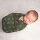 Jungle Collection Baby Swaddle Blanket - Hatch Print